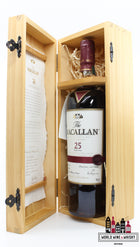 Macallan 25 Years Old 2011 - Sherry Oak Casks from Jerez 43% - WORLD WINE WHISKY 