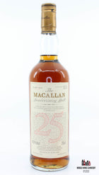 Macallan 25 Years Old Anniversary Malt 1962 1987 43% 750ml - WORLD WINE WHISKY 