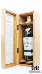 Macallan 25 Years Old - Sherry Oak Casks - Annual 2019 Release 43% - WORLD WINE WHISKY 