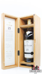 Macallan 25 Years Old - Sherry Oak Casks - Annual 2022 Release 43% - WORLD WINE WHISKY 