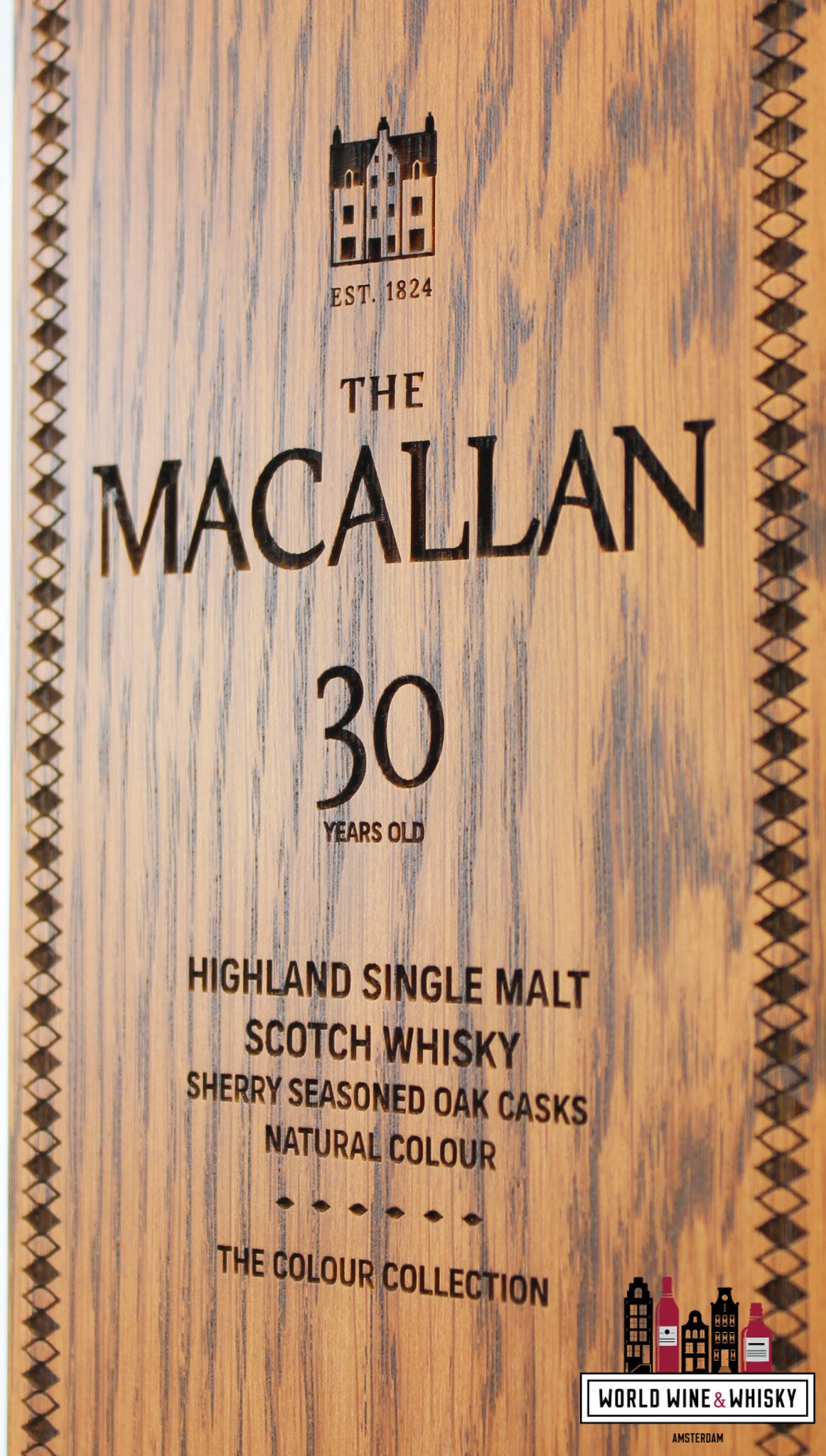 Macallan 30 Years Old 2023 - Colour Collection - Macallan Boutique Only 43% - WORLD WINE WHISKY 