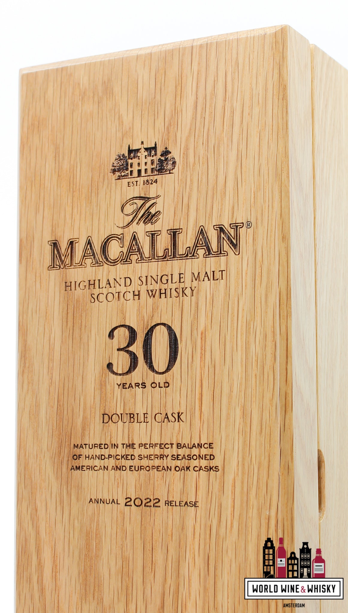 Macallan 30 Years Old - Double Cask - Annual 2022 Release 43% - WORLD WINE WHISKY 