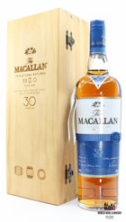 Macallan 30 Years Old - Fine Oak - Triple Cask Matured 43% (in wooden case) - WORLD WINE WHISKY 