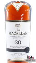 Macallan 30 Years Old - Sherry Casks - Annual 2023 Release 43% - WORLD WINE WHISKY 