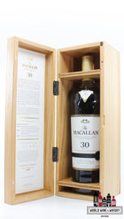 Macallan 30 Years Old - Sherry Casks - Annual 2023 Release 43% - WORLD WINE WHISKY 