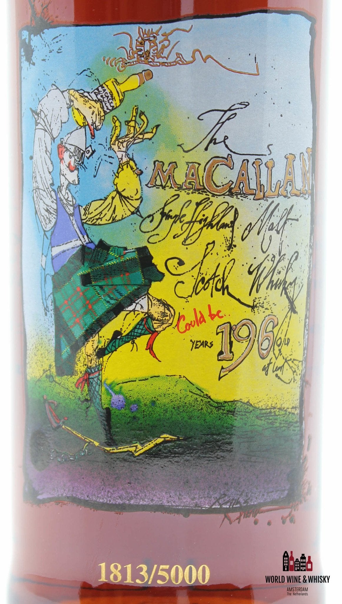 Macallan 35th Anniversary of Private Eye - Bonded 1961 - Cask 1580 40% - WORLD WINE WHISKY 