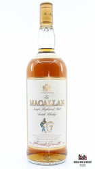 Macallan 7 Years Old Sherry Oak -  Giovinetti & Figli Import 40% 1 Litre (1000 ml) - WORLD WINE WHISKY 