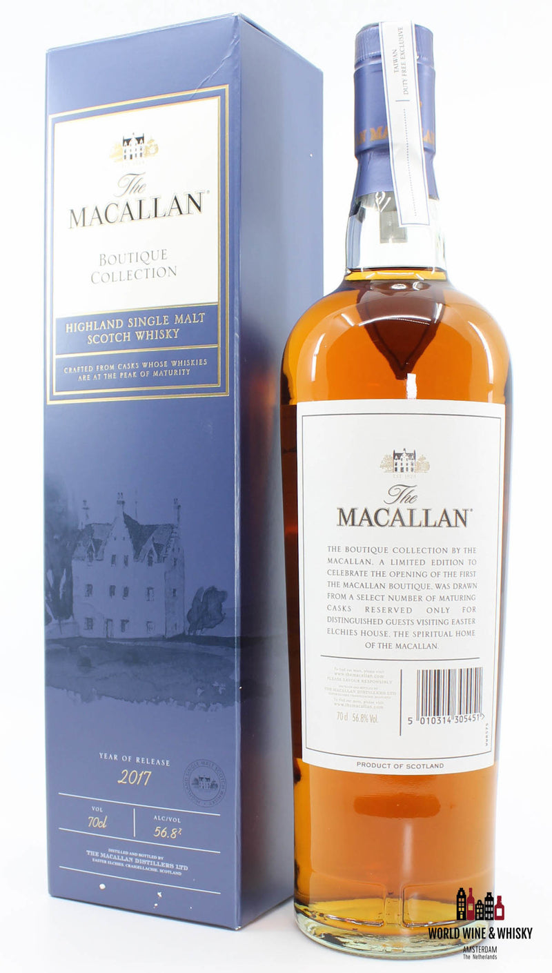 Macallan Boutique Collection 2017 56.8% - WORLD WINE WHISKY 
