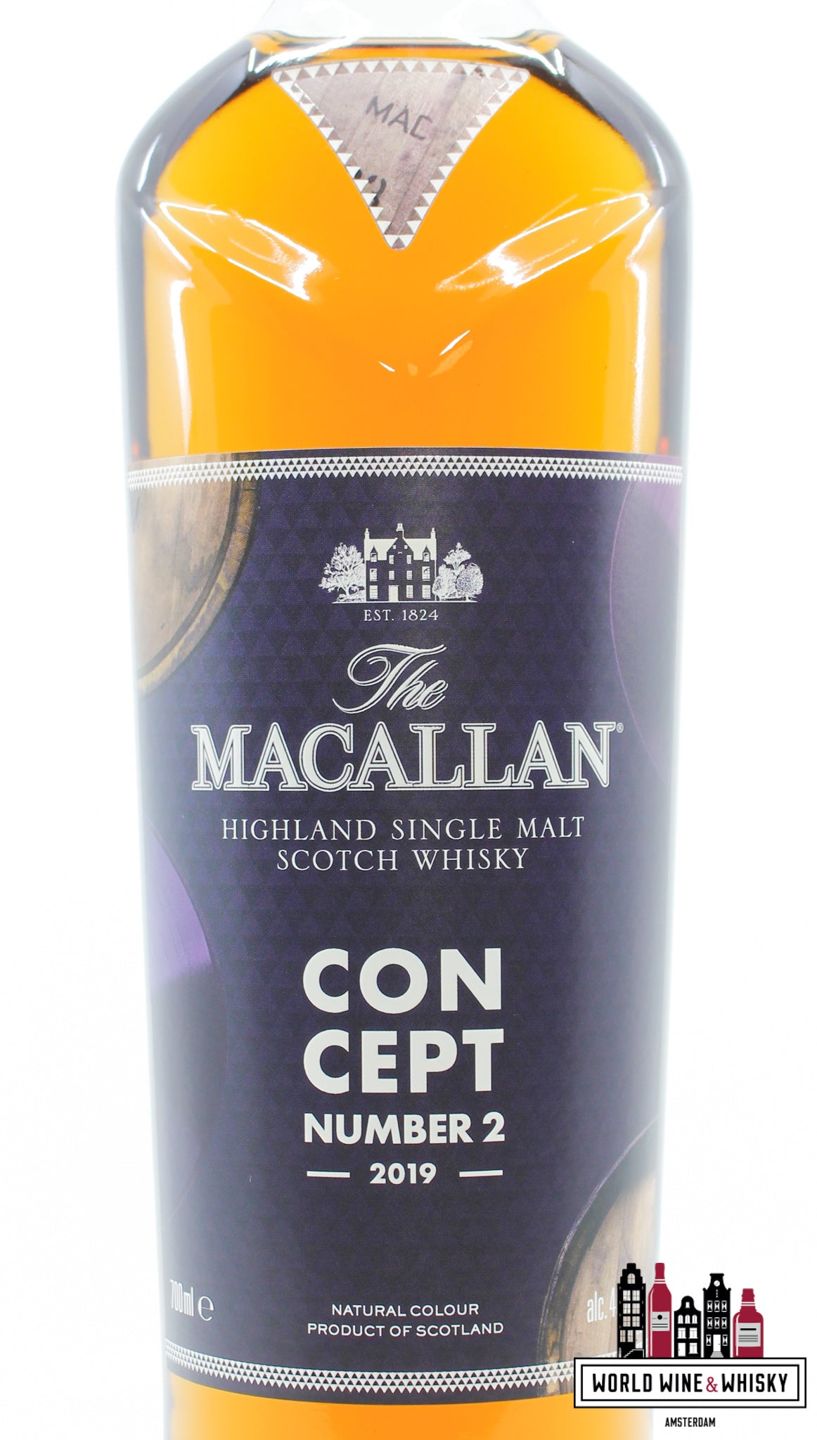 Macallan Concept Number 2 2019 40% - Travel Retail Release Only - WORLD WINE WHISKY 