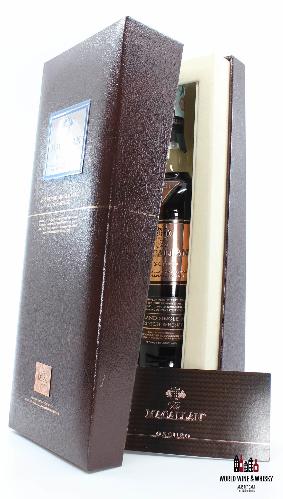Macallan Oscuro 2010 - 1824 Collection 46.5% (in luxury case) - WORLD WINE WHISKY 