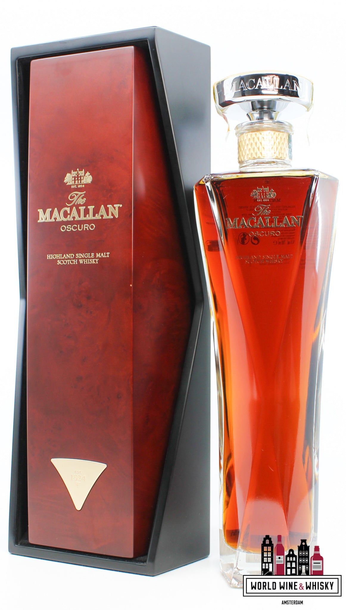 Macallan Oscuro - The 1824 Collection 46.5% (in luxury case) - WORLD WINE WHISKY 