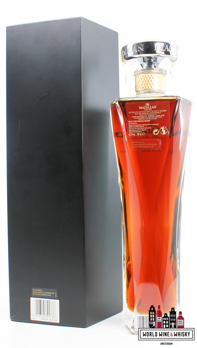Macallan Oscuro - The 1824 Collection 46.5% (in luxury case) - WORLD WINE WHISKY 