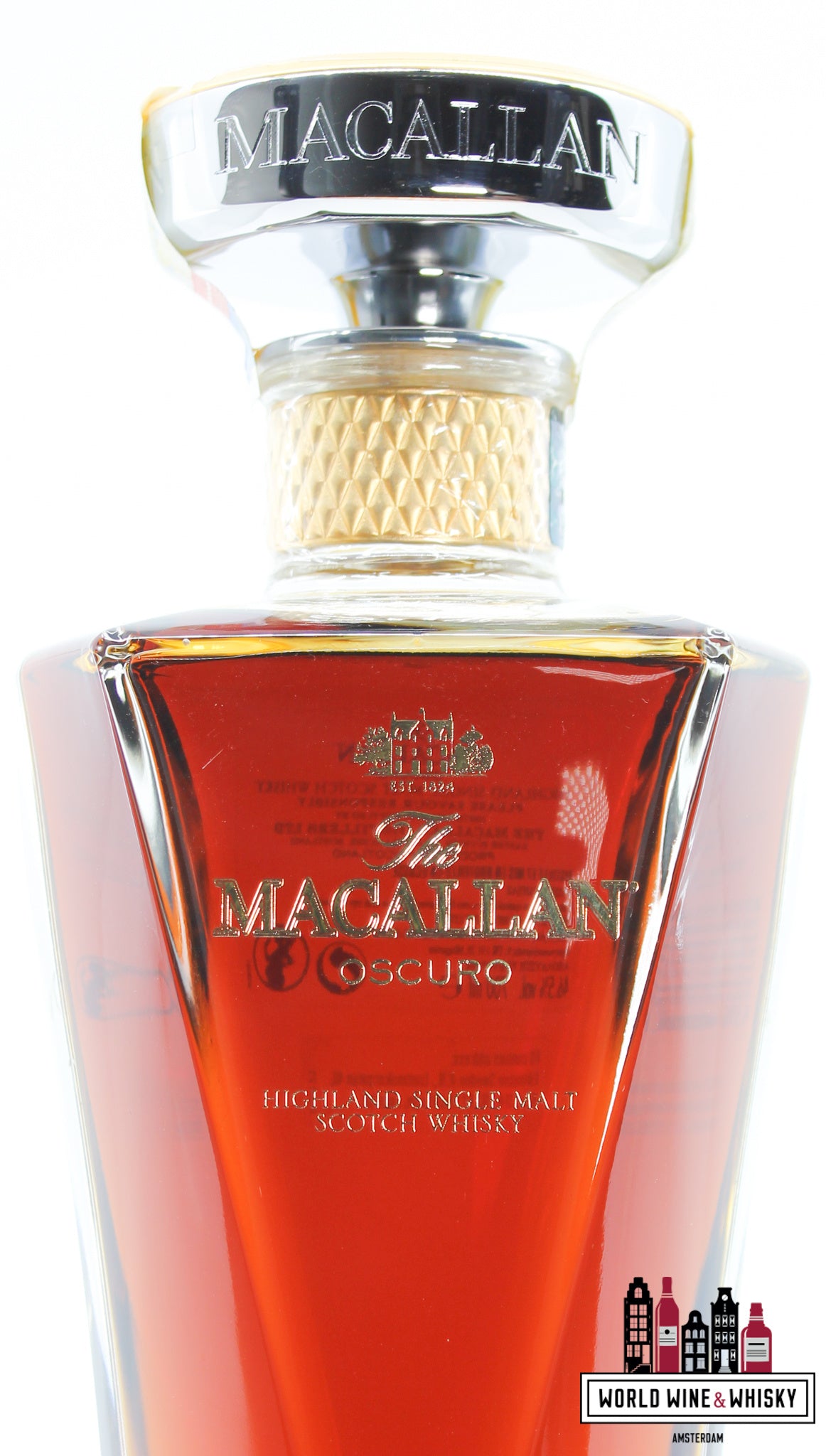 Macallan Oscuro - The 1824 Collection 46.5% (in luxury case) - WORLD WINE WHISKY 