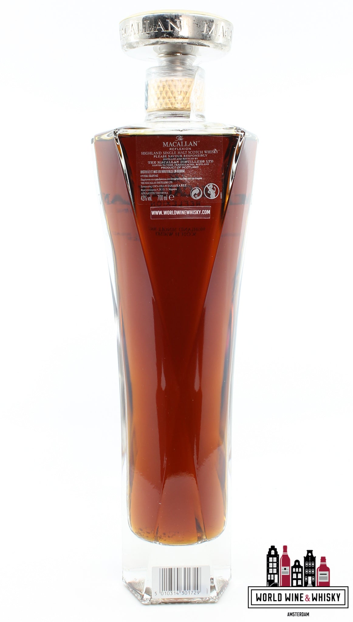Macallan Reflexion 1824 Masters Series 2014 43.0% - WORLD WINE WHISKY 