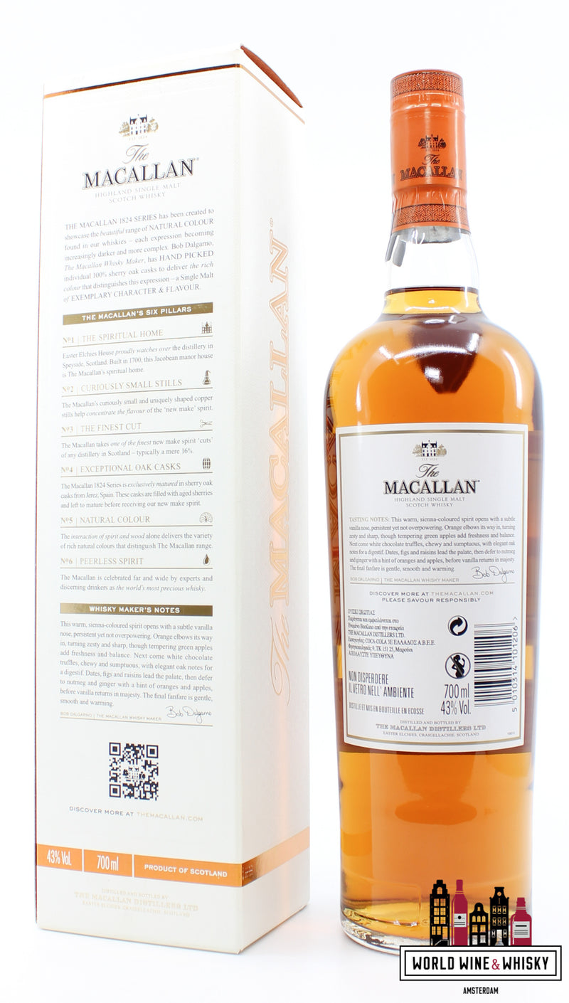Macallan Sienna - The 1824 Series 43% 700ml - WORLD WINE WHISKY 