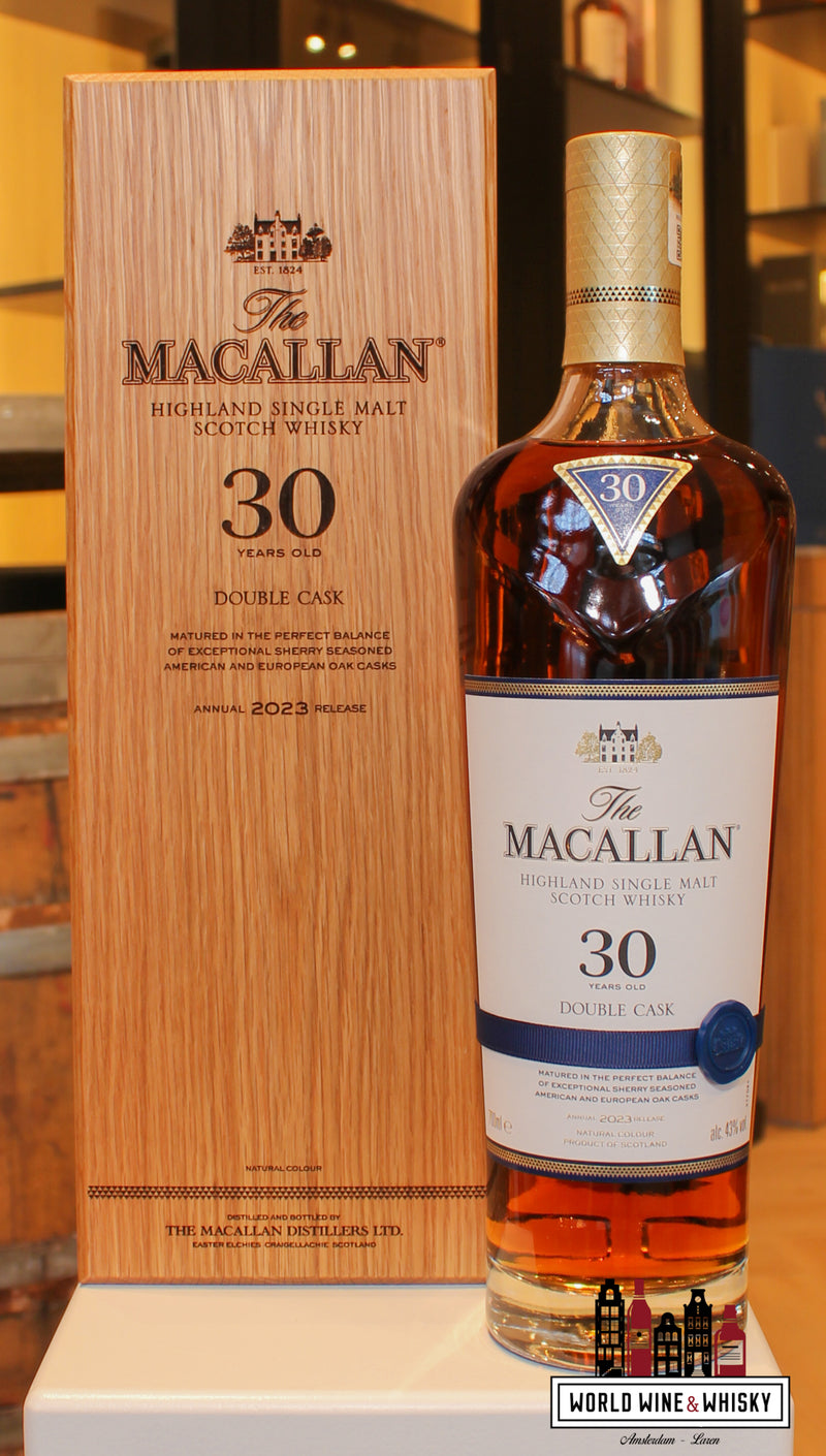 Macallan 30 Years Old - Double Cask - Annual 2023 Release 43% whisky