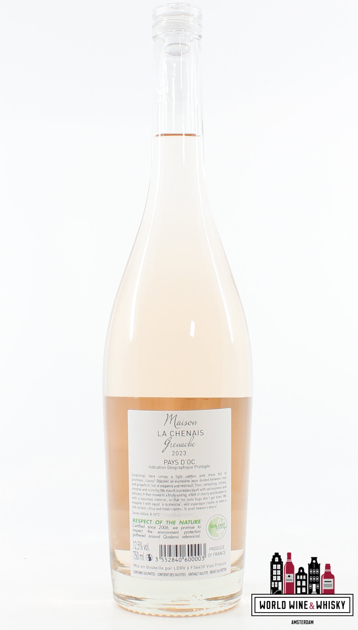 Maison La Chenais 2023 - Grenache Prestige Rose - WORLD WINE WHISKY 