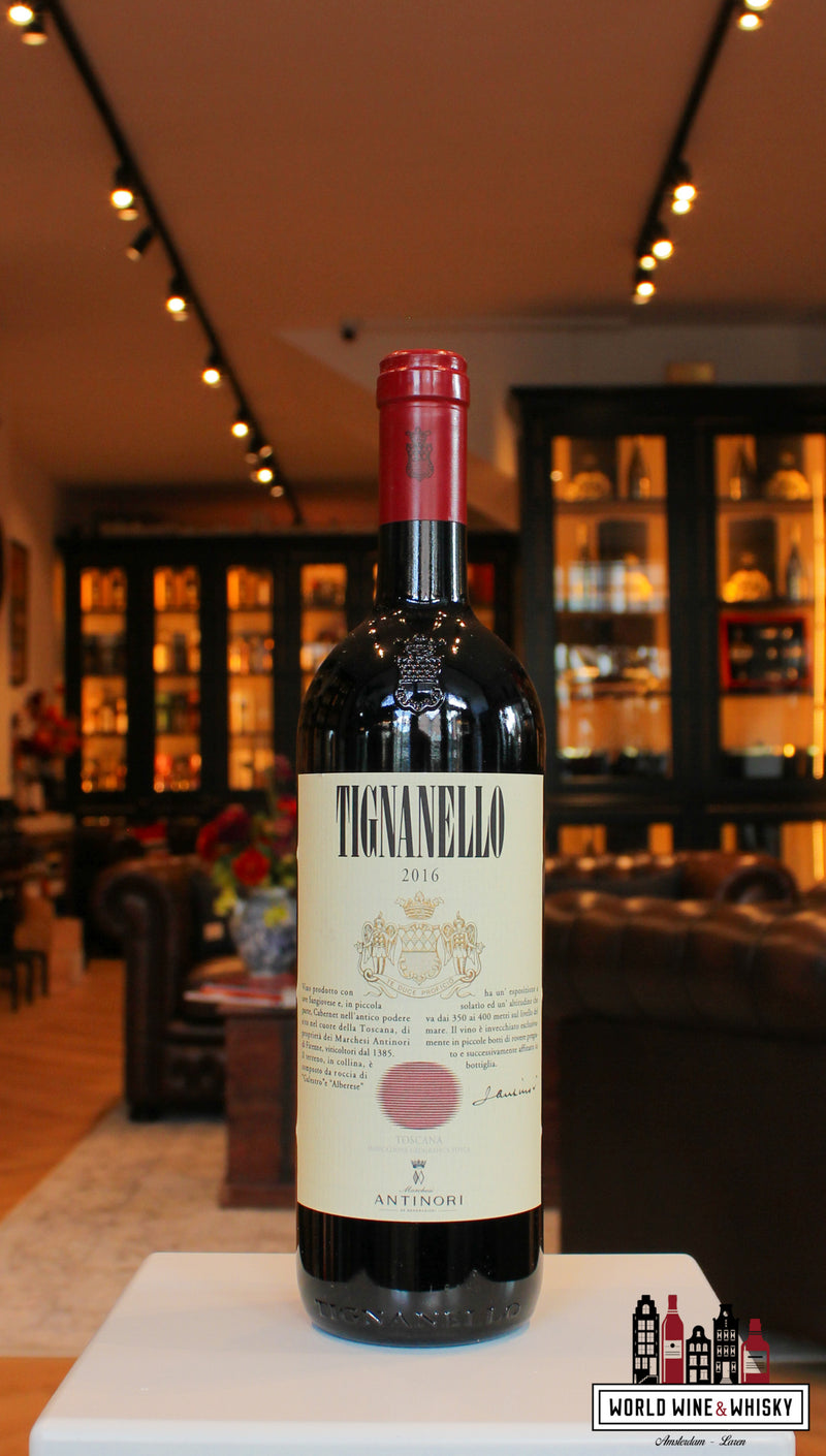Marchesi Antinori Tignanello 2016 (97 Parker Points) - WORLD WINE WHISKY 