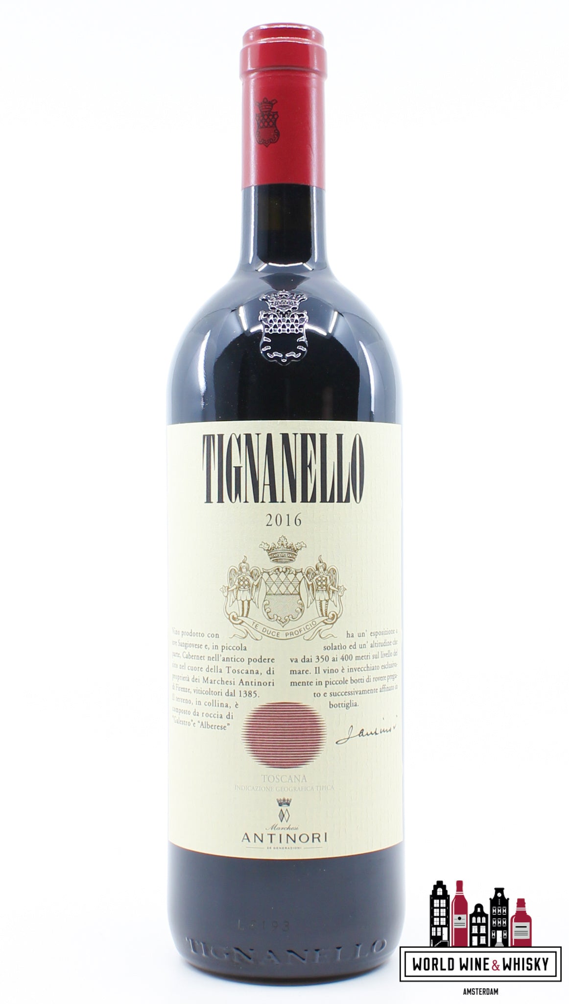Marchesi Antinori Tignanello 2016 (97 Parker Points) - WORLD WINE WHISKY 
