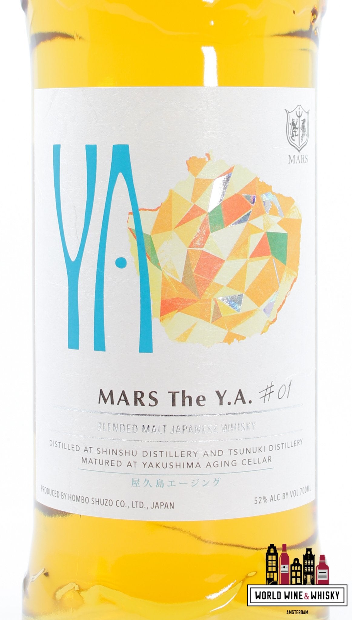 Mars Shinshu 2022 - The Y.A. #01 52% (1 of 12000) - WORLD WINE WHISKY 