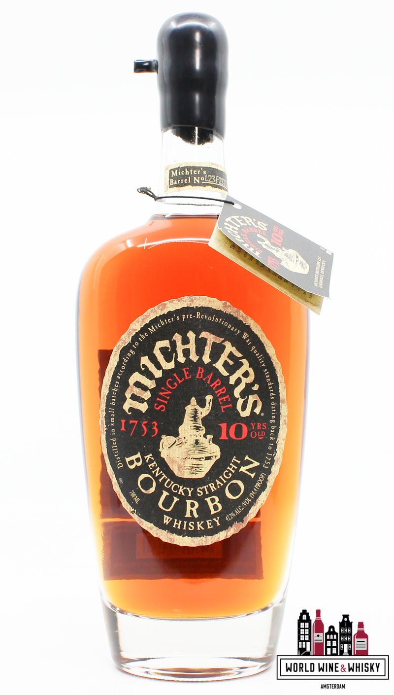 Michter's 10 Years Old 2023 - Single Barrel - Kentucky Straight Bourbon Whiskey - Cask L23F2323 47.2% - WORLD WINE WHISKY 