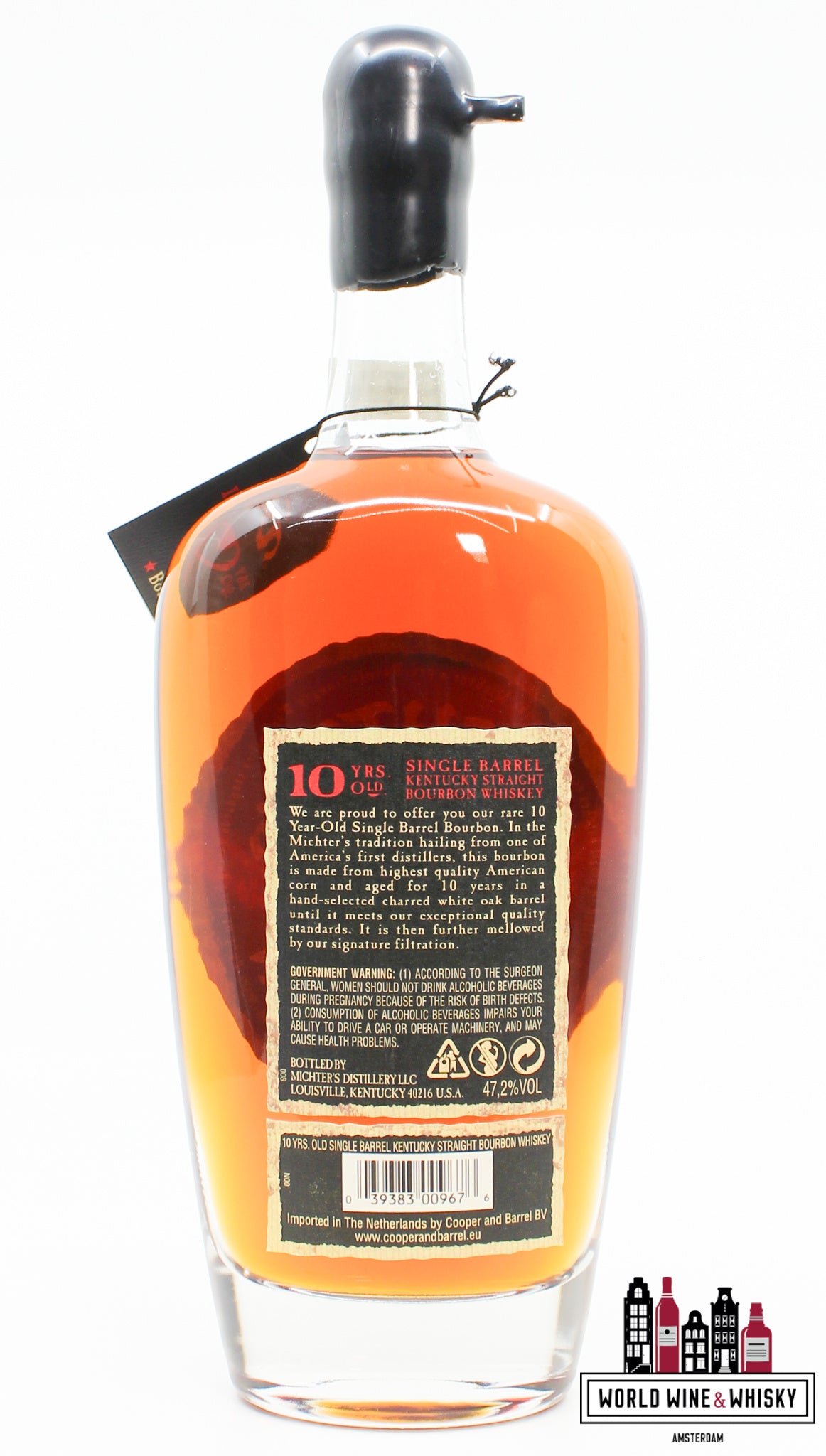 Michter's 10 Years Old 2023 - Single Barrel - Kentucky Straight Bourbon Whiskey - Cask L23F2323 47.2% - WORLD WINE WHISKY 
