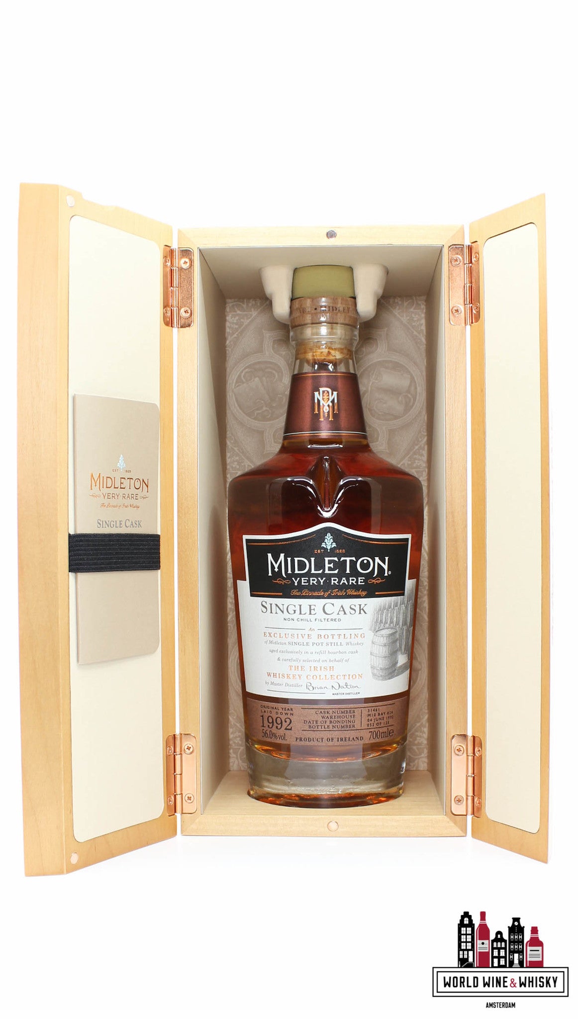 Midleton Single Cask 1992 - Cask 31461 - The Irish Whiskey Collection 56% (1 of 120) - WORLD WINE WHISKY 