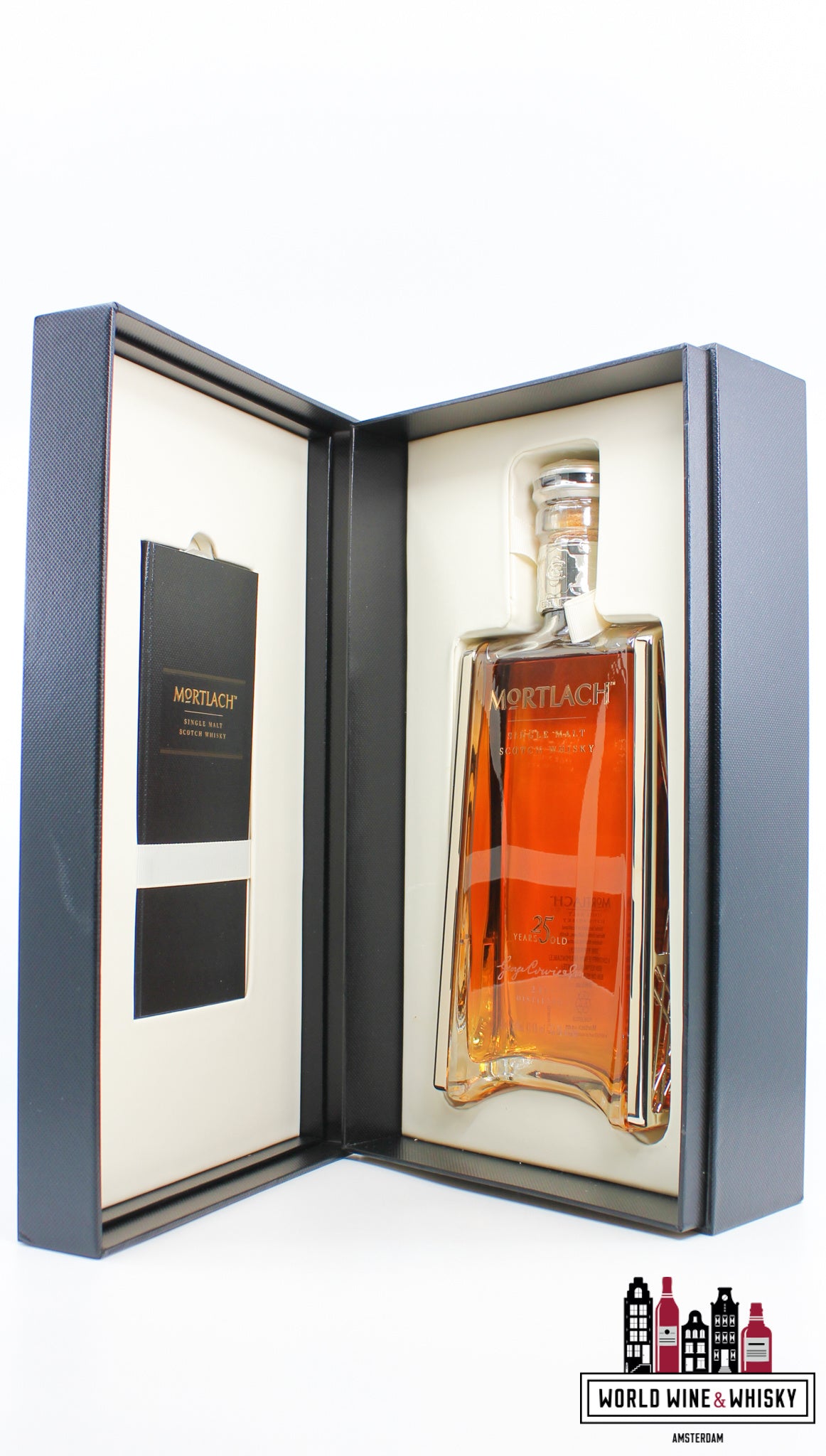 Mortlach 25 Years Old 2014 - Crystal Decanter 43.4% 500ml - WORLD WINE WHISKY 