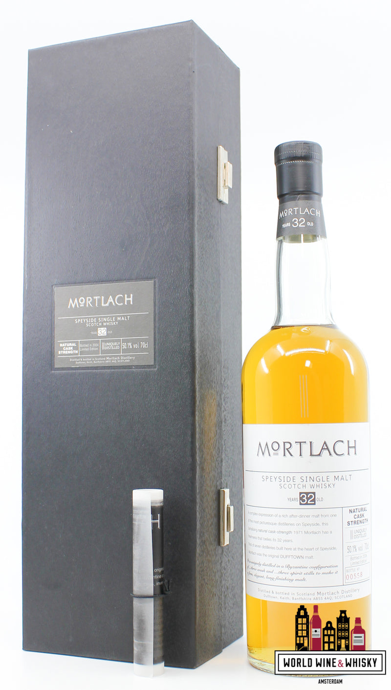 Mortlach 32 Years Old 1971 2004 -  Diageo Special Releases 50.1% (1 of 2160) - WORLD WINE WHISKY 