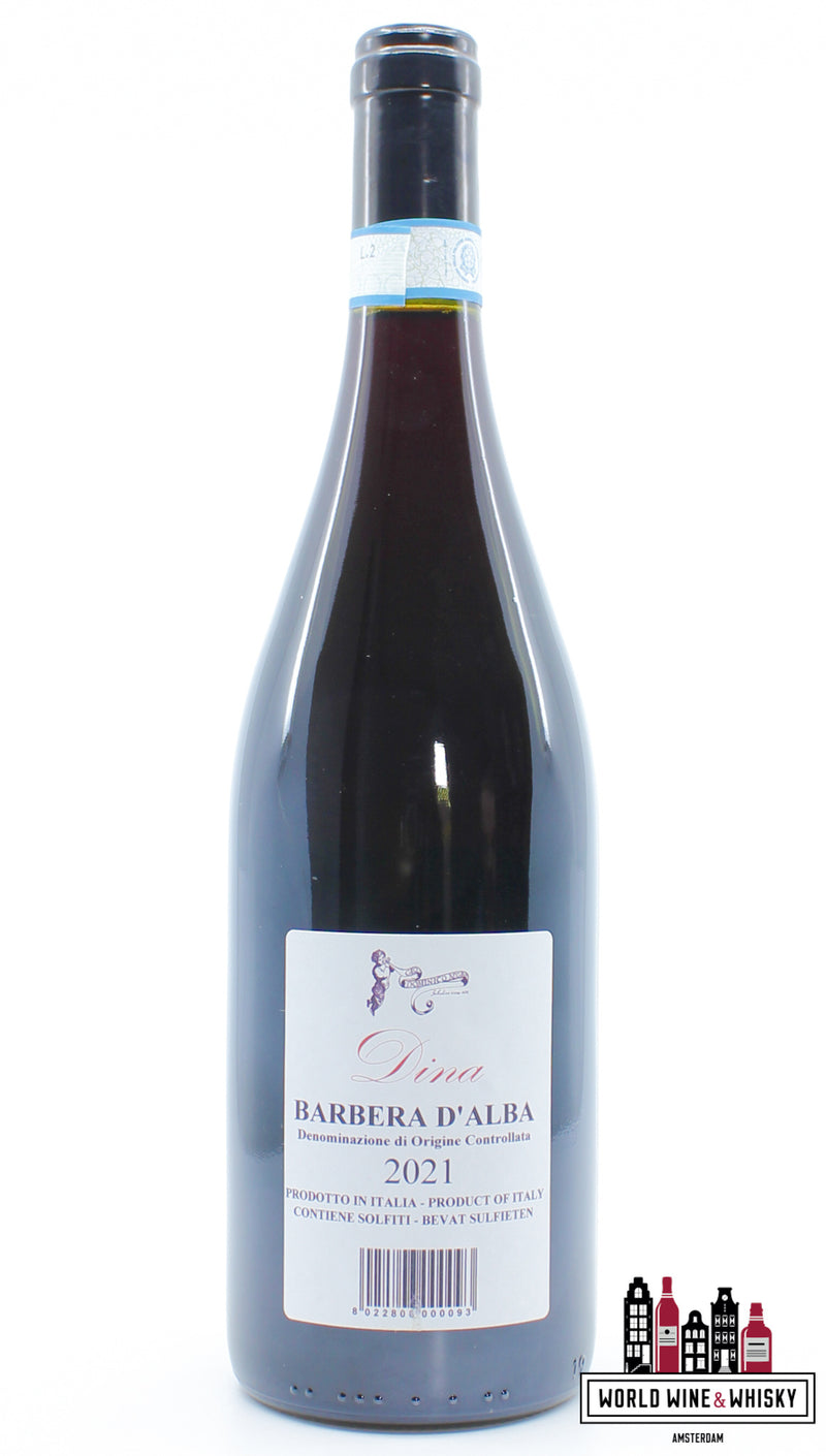 Negro Barbera d’Alba Dina Angelo Negro Barbera d’Alba Dina 2021 - WORLD WINE WHISKY 
