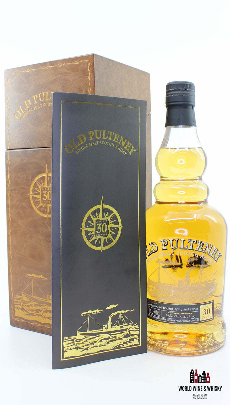 Old Pulteney 30 Years Old 2009 44% (in luxury case) - WORLD WINE WHISKY 