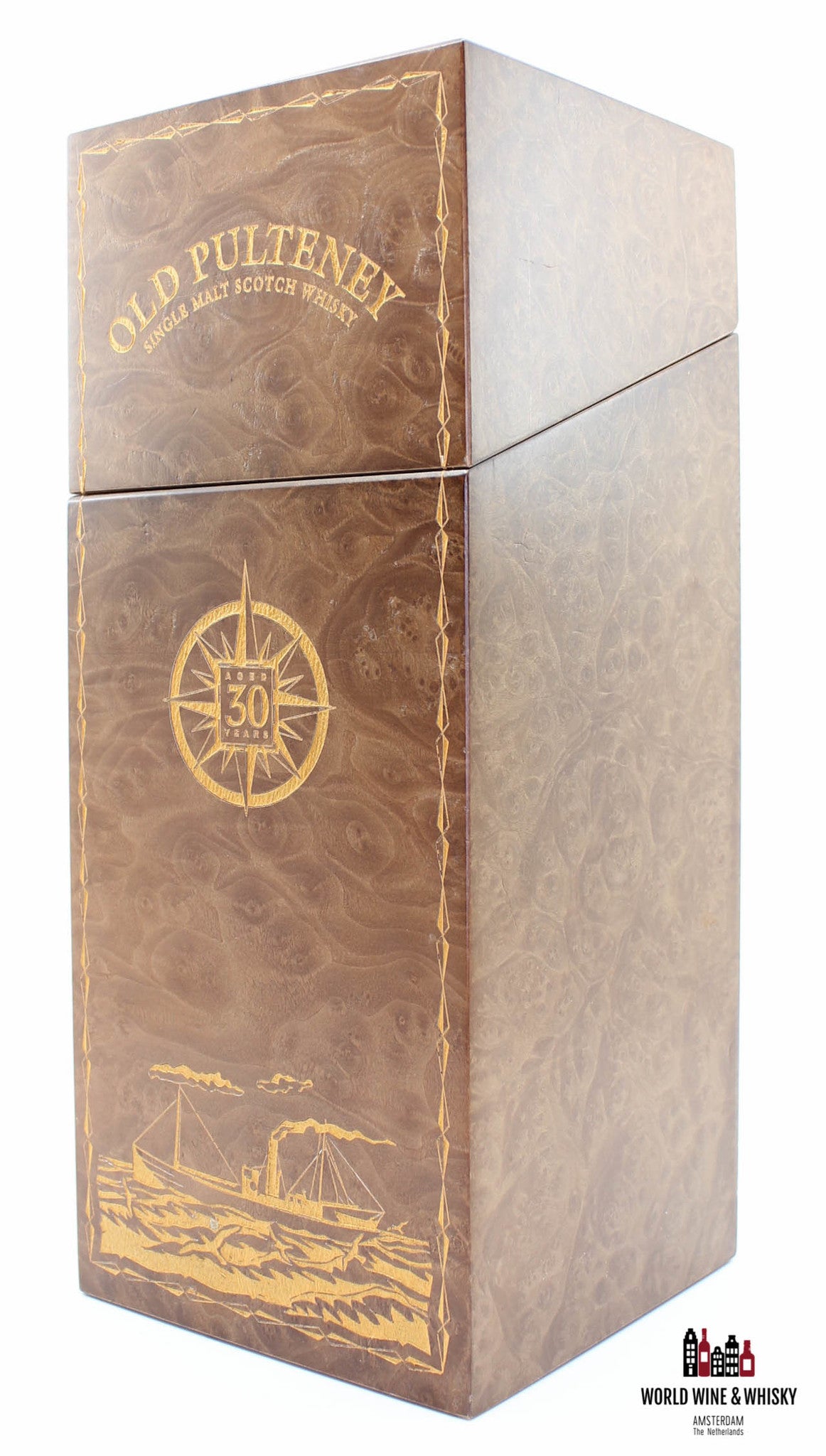 Old Pulteney 30 Years Old 2009 44% (in luxury case) - WORLD WINE WHISKY 