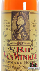 Old Rip van Winkle 10 Years Old - Handmade Bourbon 107 Proof 53.5% - WORLD WINE WHISKY 