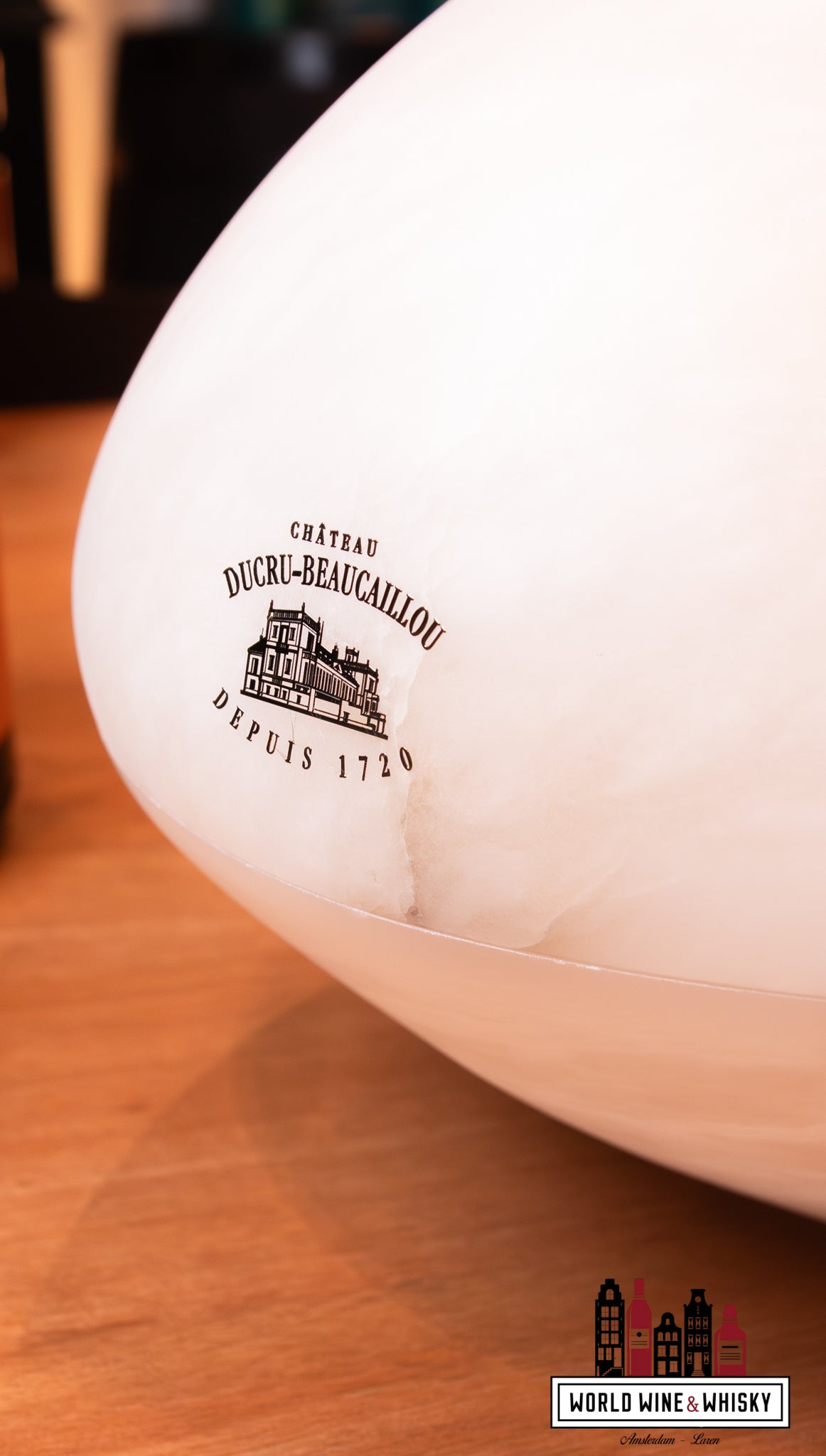 Chateau Ducru-Beaucaillou 1982 - Le "Beau Caillou" Alabaster Stone