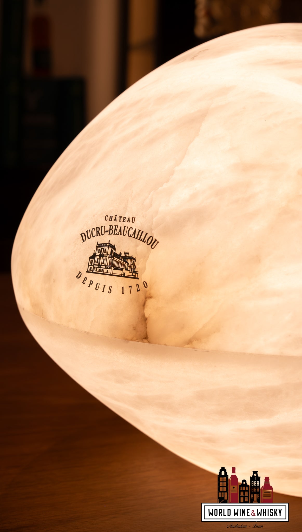 Chateau Ducru-Beaucaillou 1982 - Le "Beau Caillou" Alabaster Stone