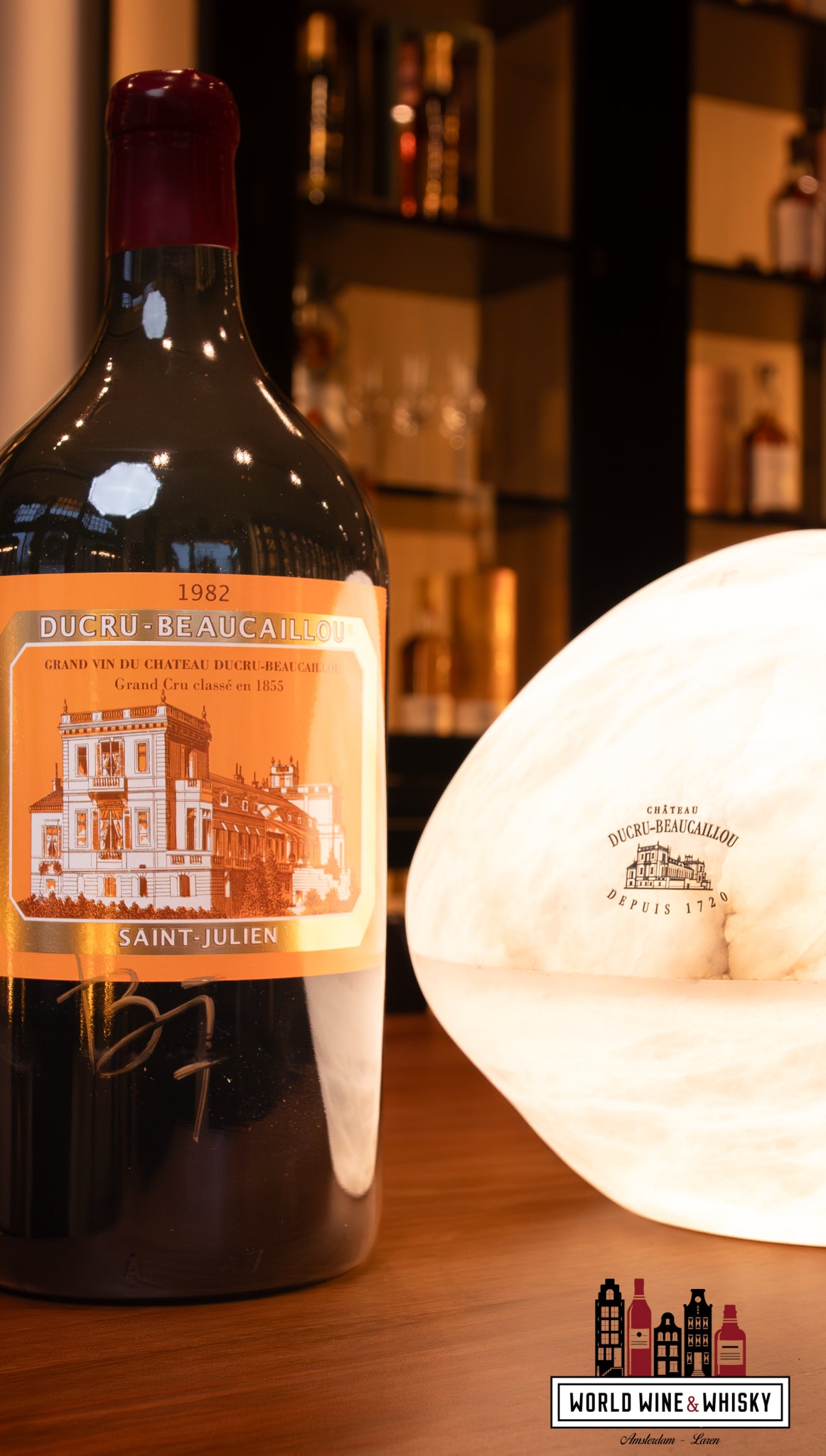 Chateau Ducru-Beaucaillou 1982 - Le "Beau Caillou" Alabaster Stone