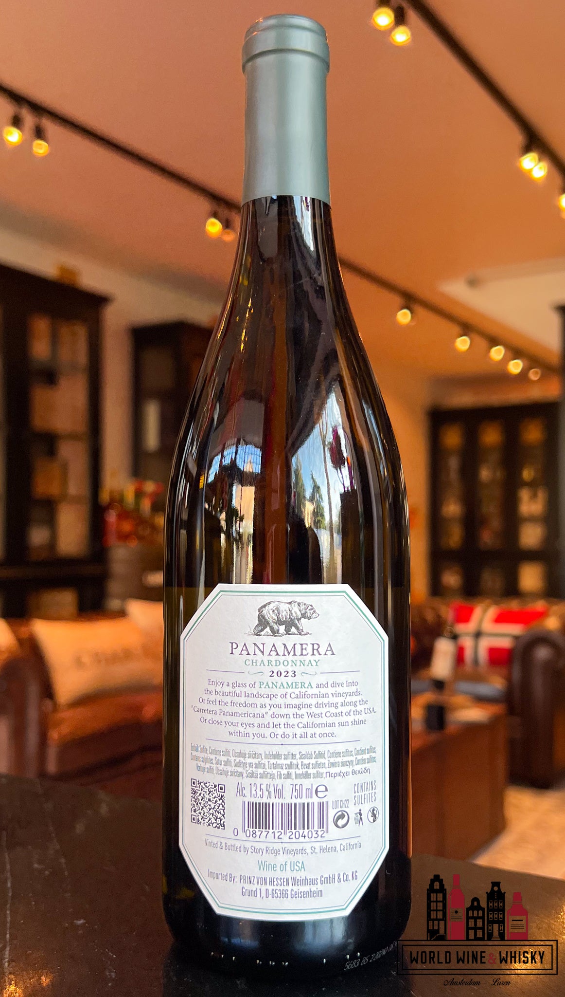 Panamera Chardonnay 2023 - California 13,5% at World Wine & Whisky