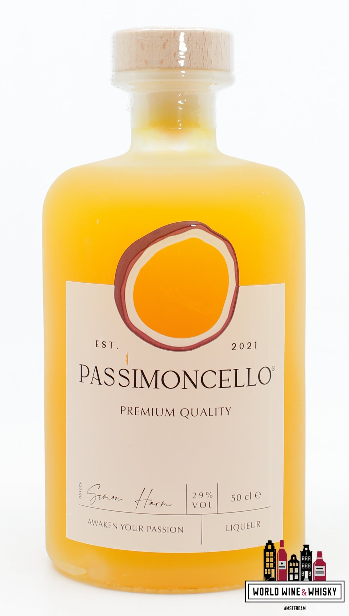 Passimoncello  - Premium Quality 29% (Limoncello) - WORLD WINE WHISKY 