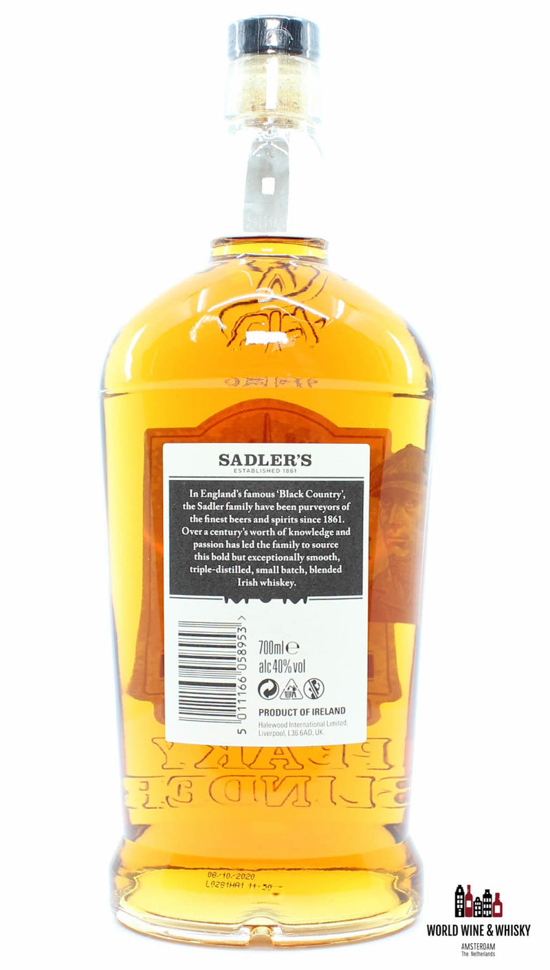 Peaky Blinder Irish Whiskey 2020 - Sadler's Brewing Co. 40% - WORLD WINE WHISKY 