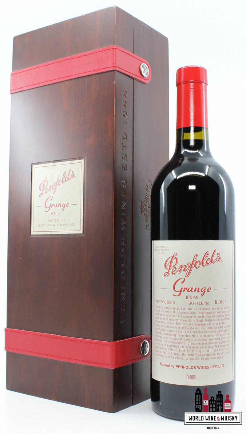 Penfolds Grange Bin 95 2010 (in luxury case) - WORLD WINE WHISKY 