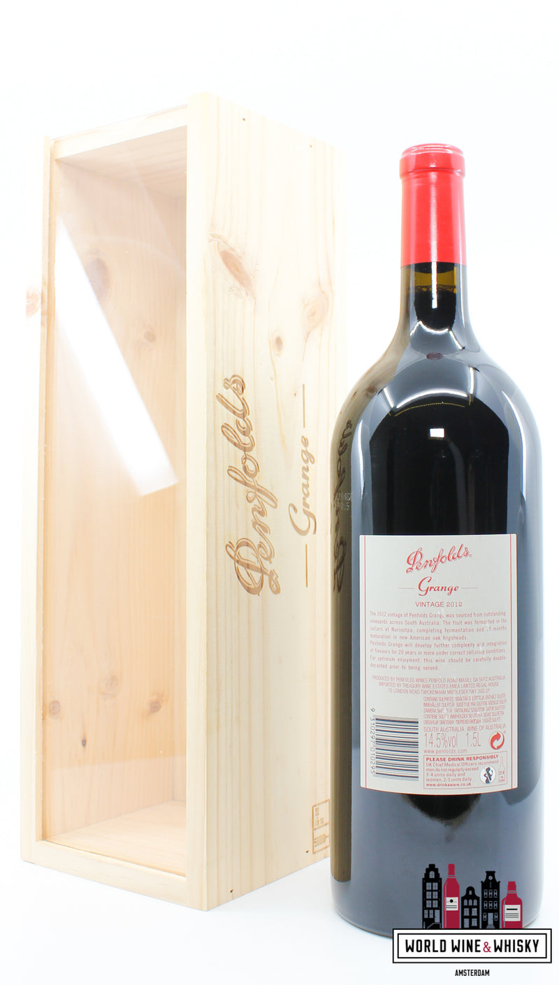 Penfolds Grange Bin 95 2012 Magnum - 1,5 Liter (In OWC) - WORLD WINE WHISKY 