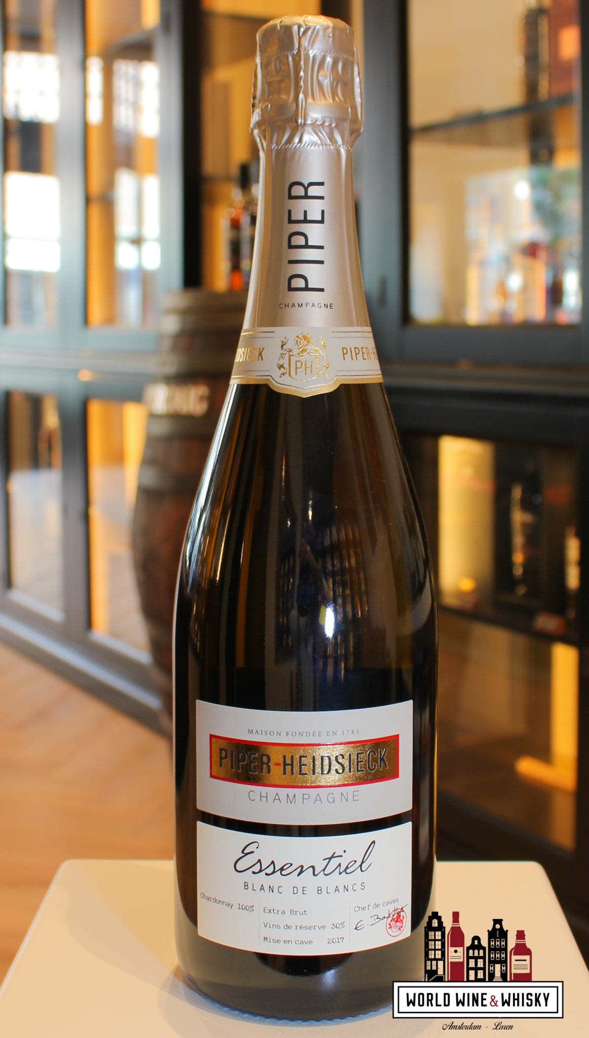 Piper-Heidsieck Essentiel - Blanc de Blancs Extra-Brut Champagne - WORLD WINE WHISKY 