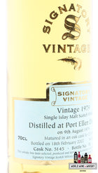 Port Ellen 22 Years Old 1979 2002 - Vintage Collection - Signatory  Vintage - Cask 5145 43% (1 of 345) - WORLD WINE WHISKY 