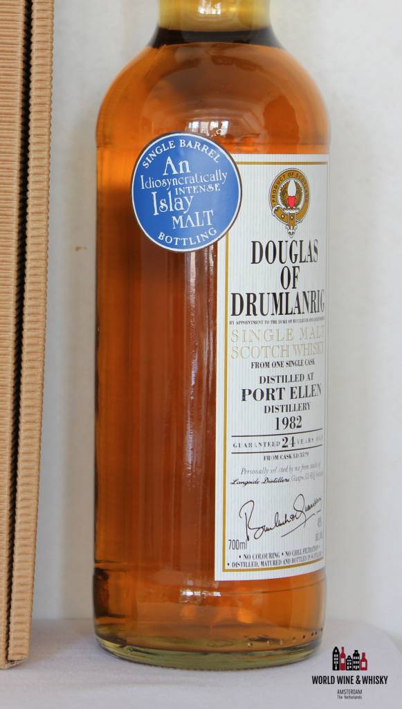 Port Ellen 24 Years Old Douglas of Drumlanrig 1982 2005 49% - WORLD WINE WHISKY 