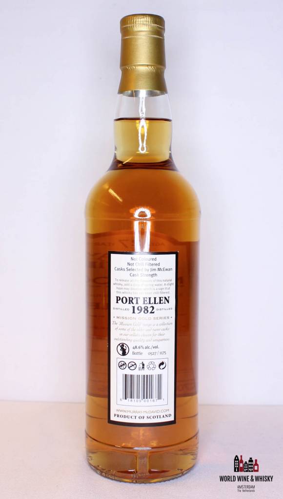 Port Ellen 27 Years Old 1982 2009  Mission Gold Series -  Murray McDavid 48.6% - WORLD WINE WHISKY 