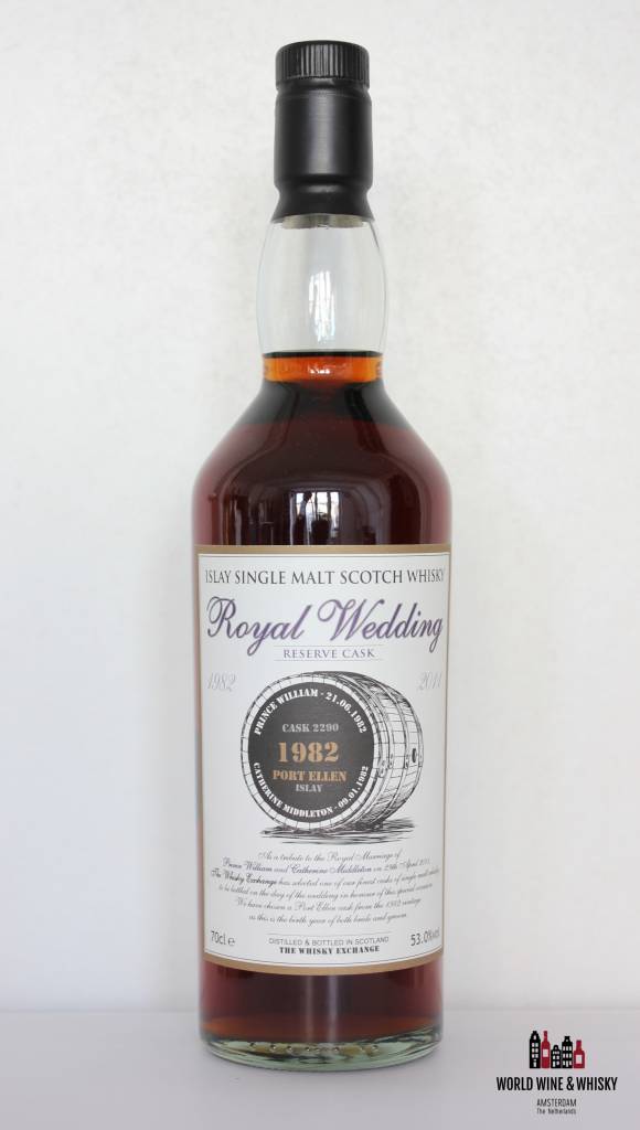 Port Ellen 29 Years Old Royal Wedding 1982 2011 53.0% - WORLD WINE WHISKY 