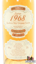 Prunier 34 Year Old 1968 Vintage 2003 - Appellation Petite Champagne Contrôlée 46% (1 of 1150) - WORLD WINE WHISKY 