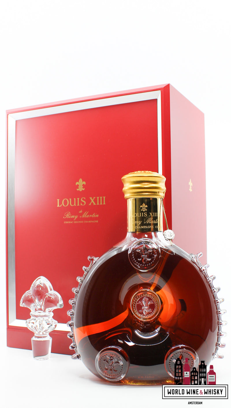 Remy Martin Louis XIII - Grande Champagne Cognac Baccarat Decanter 40% - WORLD WINE WHISKY 