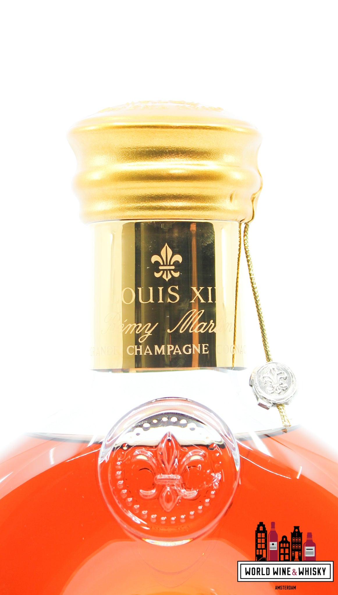 Remy Martin Louis XIII - Grande Champagne Cognac Baccarat Decanter 40% - WORLD WINE WHISKY 