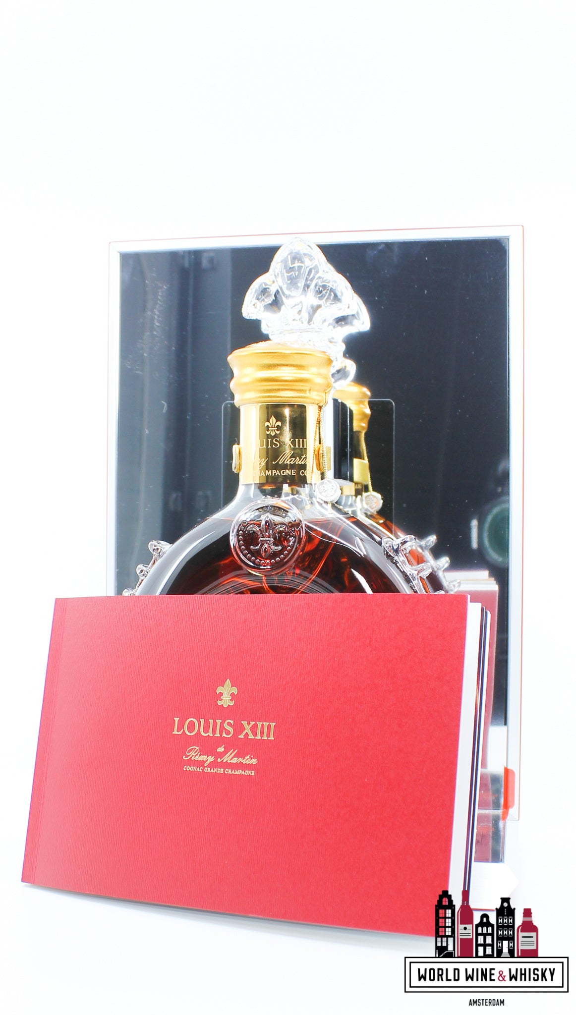 Remy Martin Louis XIII - Grande Champagne Cognac Baccarat Decanter 40% - WORLD WINE WHISKY 